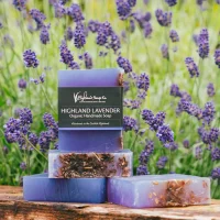 The Highland Soap Company - Higland Lavender - Organic Soap - sfeer 2 The Highland Soap Company - Higland Lavender - Organic Soap - Sfeer 2