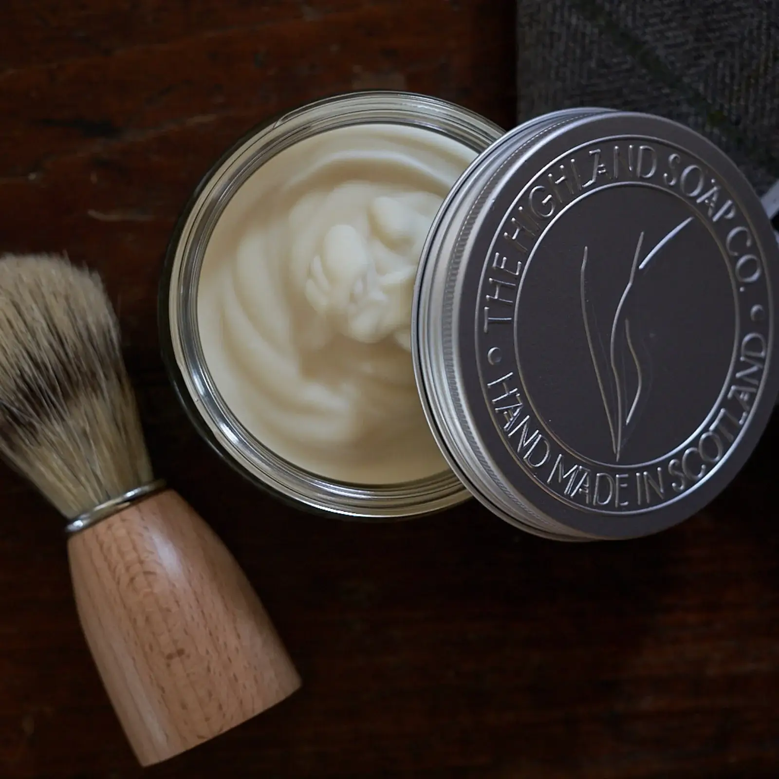 The Highland Soap Company - Juniper & lime - Shaving Soap - Sfeer