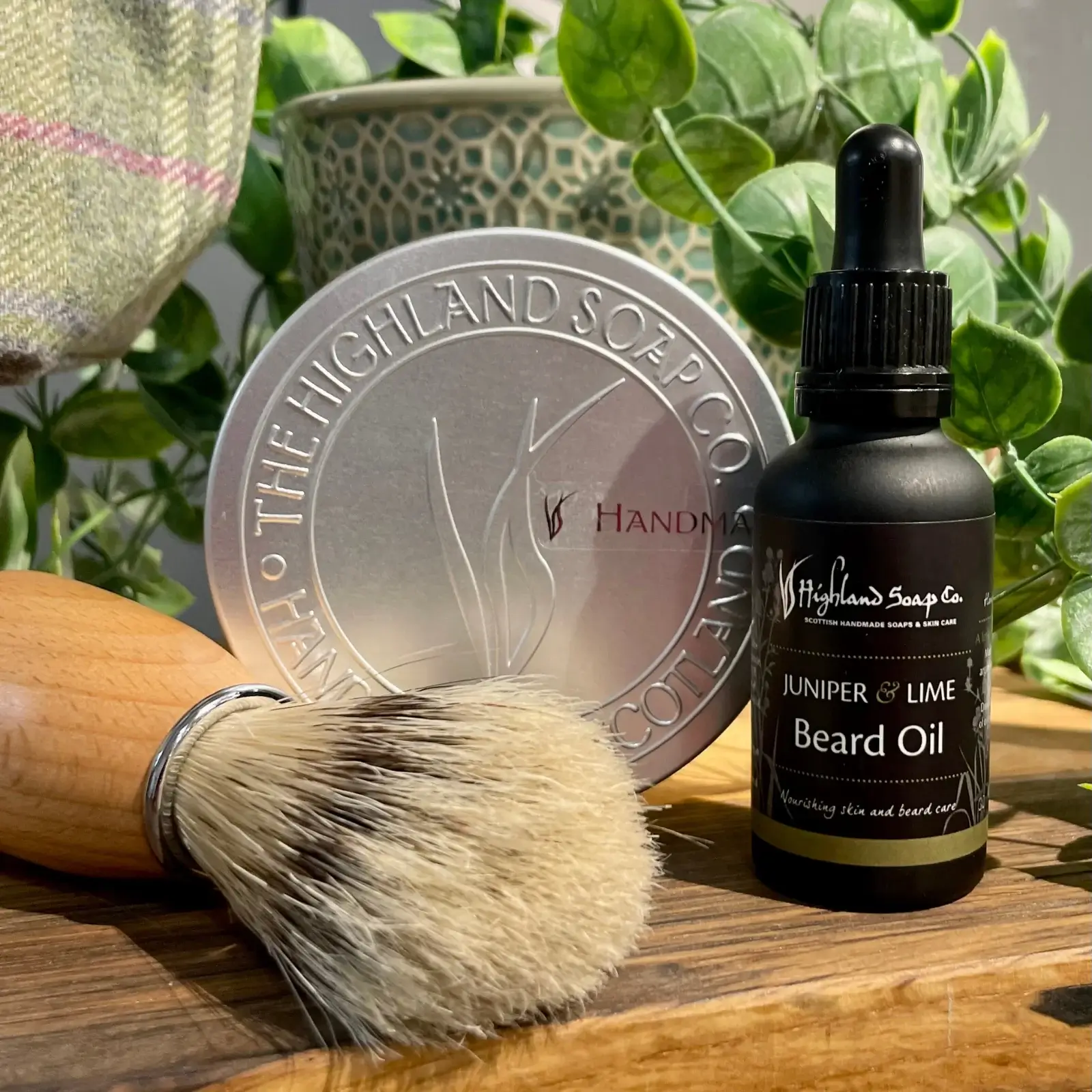 Juniper en Lime baardolie van The Highland Soap Company