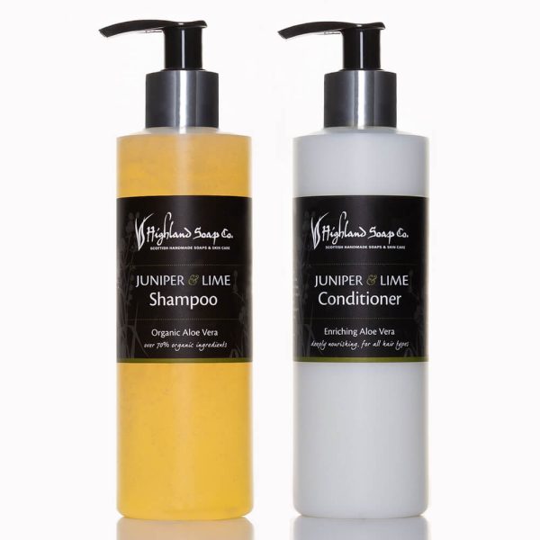 Highland Soap Company Juniper & Lime shampoo en conditioner met natuurlijke en biologische ingrediënten
