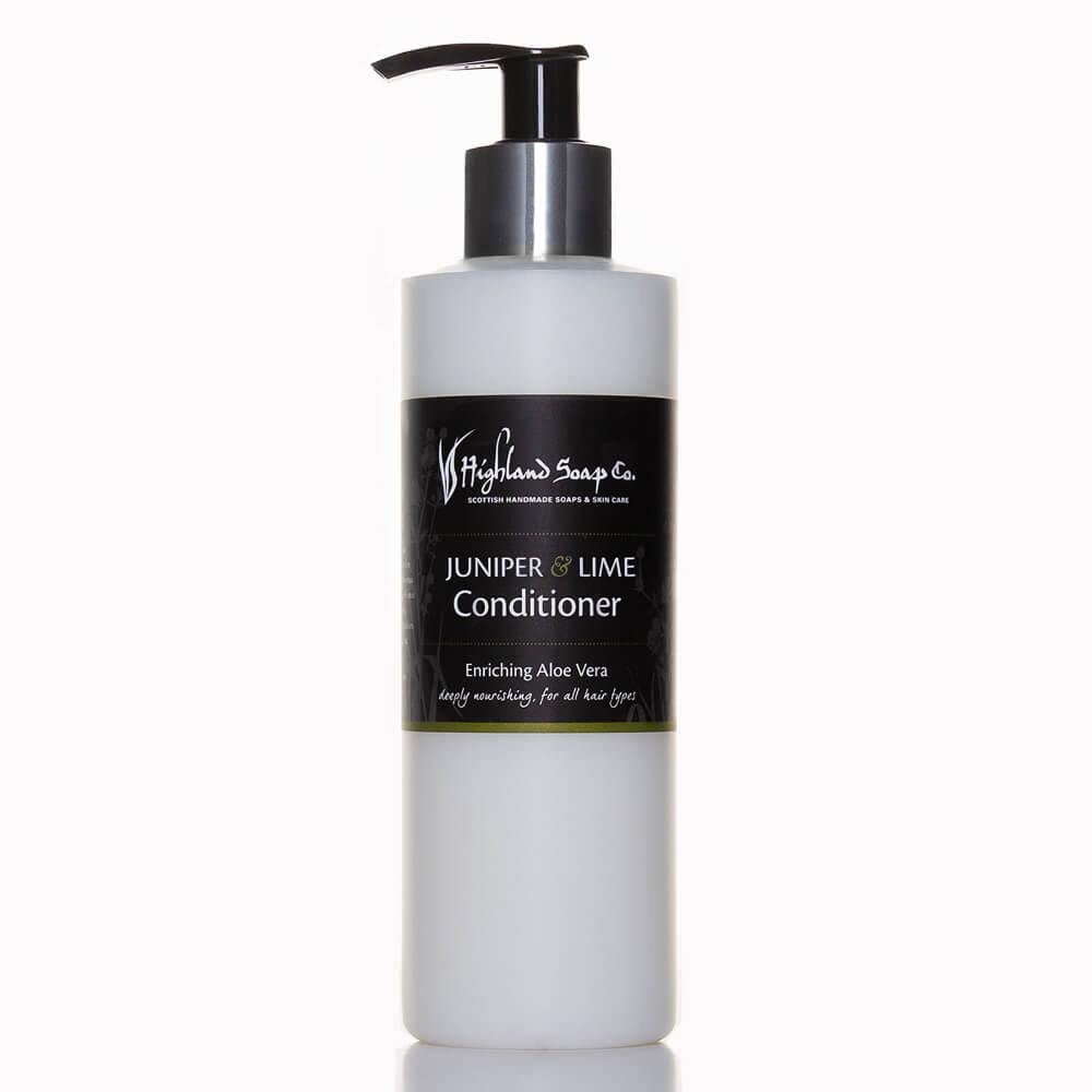 Highland Soap Company Juniper & Lime - conditioner Highland Soap Company Juniper & Lime conditioner met biologische aloë vera en natuurlijke ingrediënten