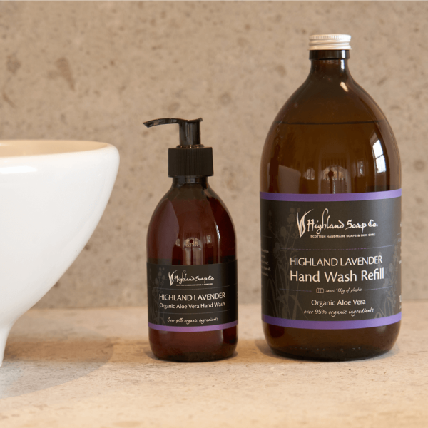 Highland Lavender - Navulling 1 ltr - Handzeep