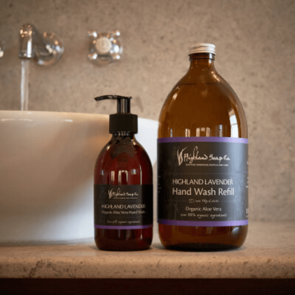 Highland Lavender - Navulling 1 ltr - Handzeep