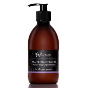 Wild Nettle & Heather hand & body lotion van The Highland Soap Company
