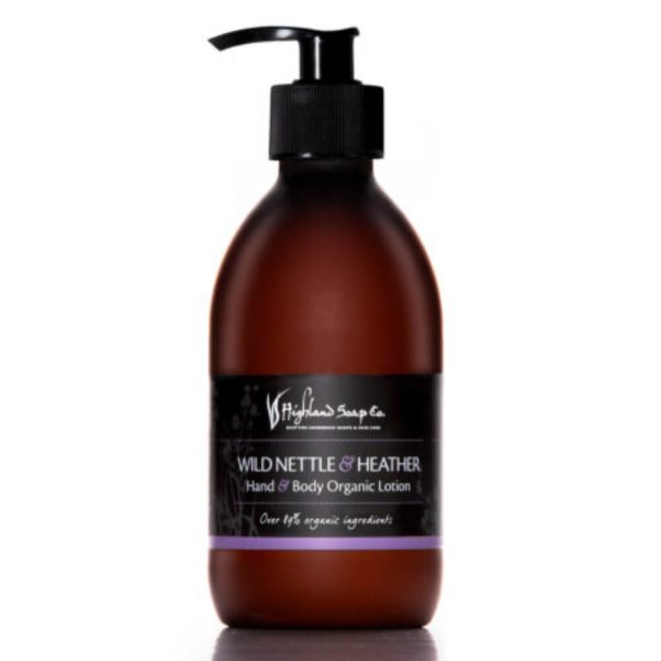 Wild Nettle & Heather hand & body lotion van The Highland Soap Company