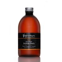 Sweet-Oranngs-Cinnamon-bubble-bath sweet orange cinnamon badschuim biologisch the highland soap company