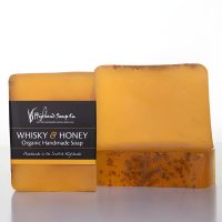 Whisky-Honey-Organic-Soap whisky honey glycerine zeep 150g biologisch the highland soap company