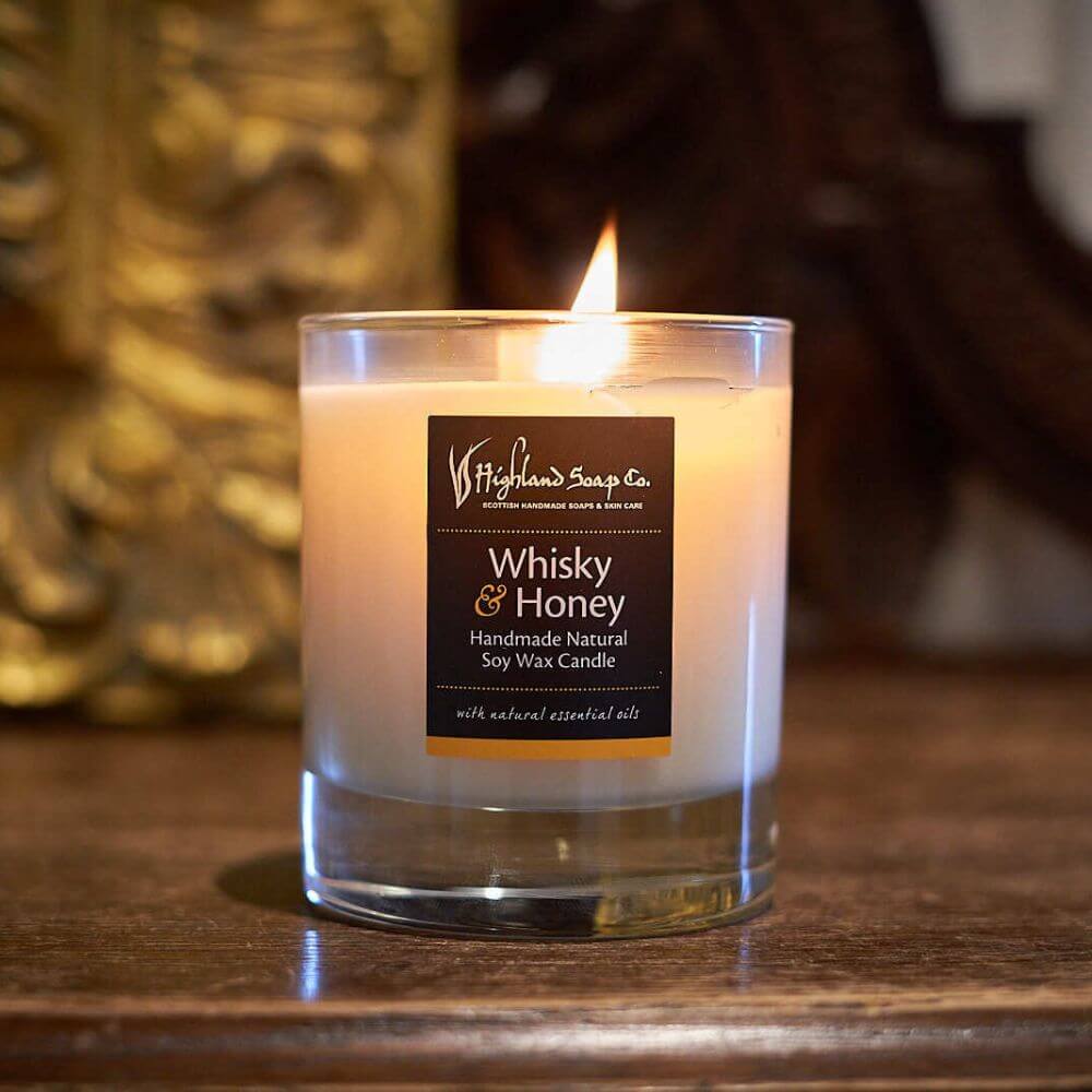 whisky honey geurkaars sfeer highland soap company