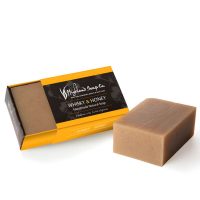 Whisky-Honey-handmade-soap whisky honey ambachtelijke zeep 190g handgemaakt the highland soap company