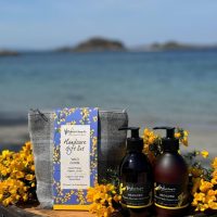 handverzorgingsset wild gorse handzeep lotion tartantas