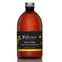 Wild-Gorse-bubble-bath Twee badschuimen van The Highland Soap Company