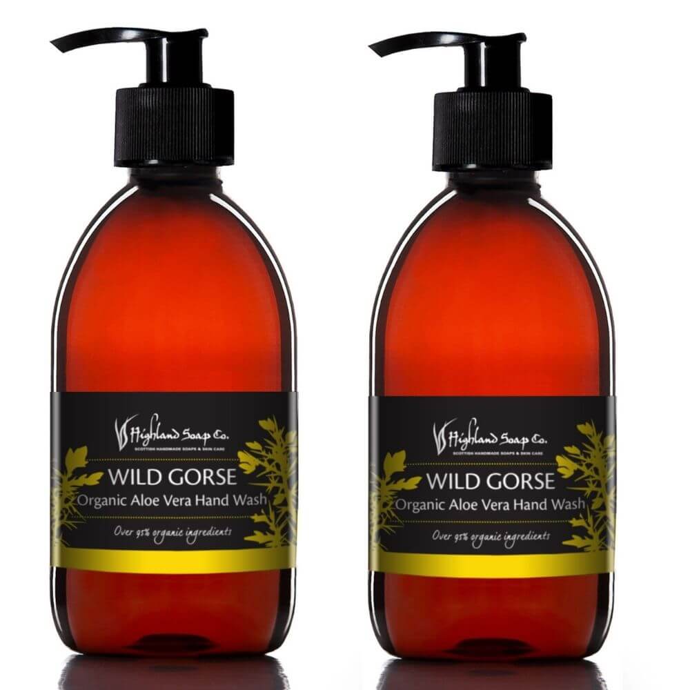 Wild-Gorse-dubbele-hand-wash wild gorse dubbele handzeep highland soap company