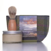 juniper-lime-scheerset scheerset juniper lime scheerzeep kwast tartantas handgemaakt schotland