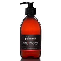 rose-patchouli-hand-wash-2 rose patchouli vloeibare handzeep 300ml biologisch the highland soap company