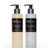 rose patchouli shampoo en conditioner the highland soap company
