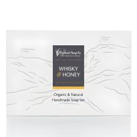 whisky-honey-verpakking two soap gift set whisky honey verpakking cadeaudoos