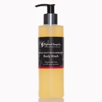 wild-scottish-raspberry-bodywash wild scottish raspberry douchegel body wash 250ml biologisch the highland soap company