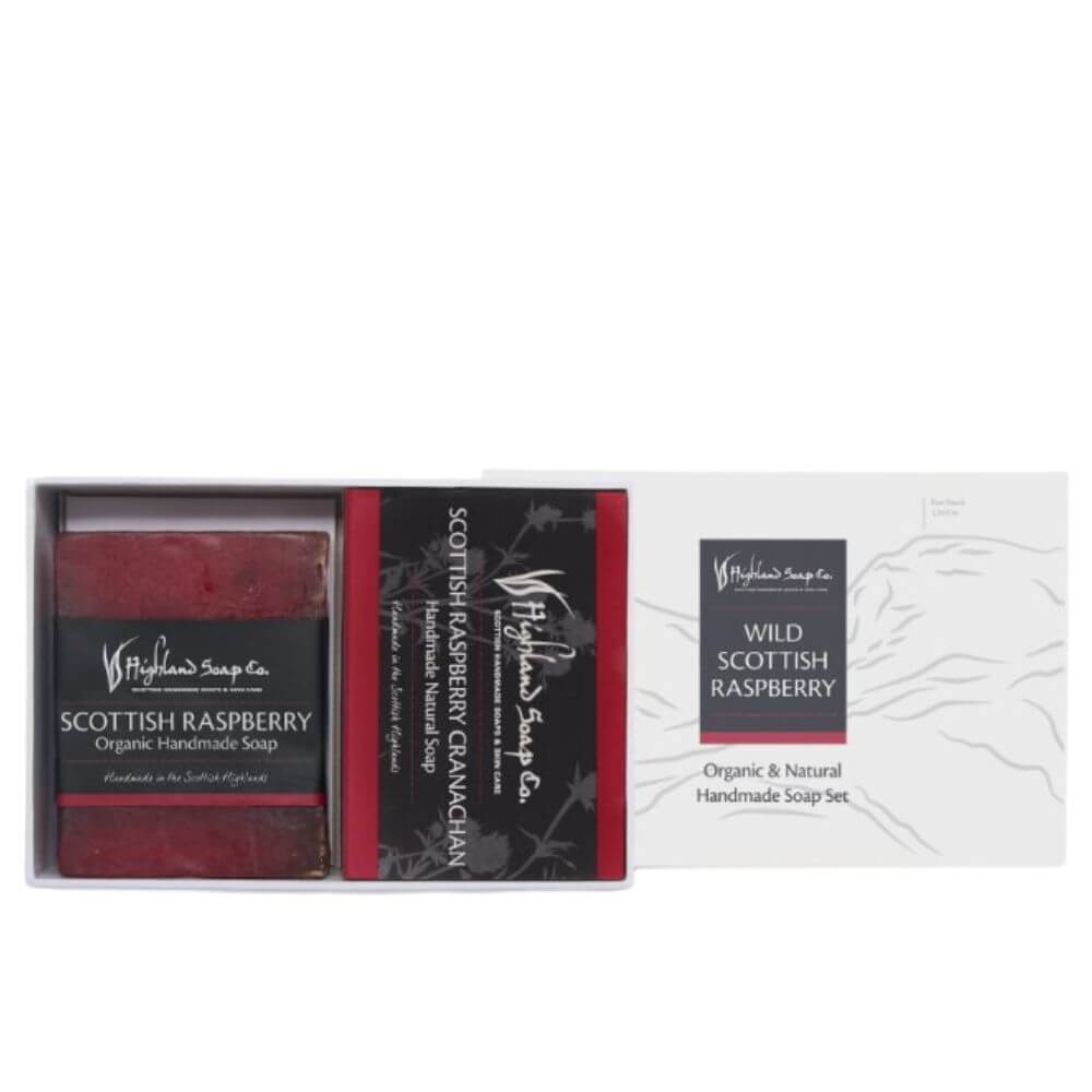 wild-scottish-raspberry-two-hand-soap-giftset two soap gift set wild scottish raspberry organische zeep