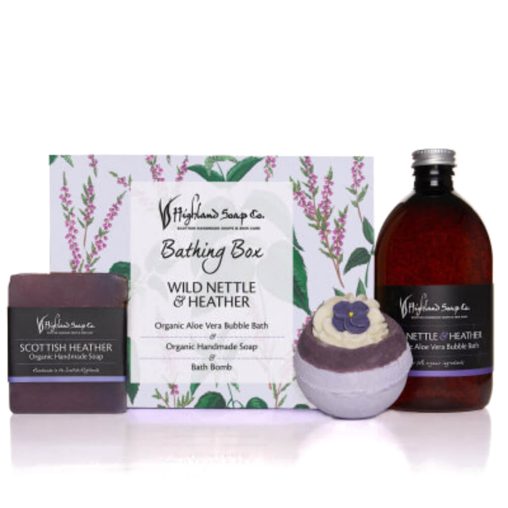 Bad cadeaubox met natuurlijke verzorging