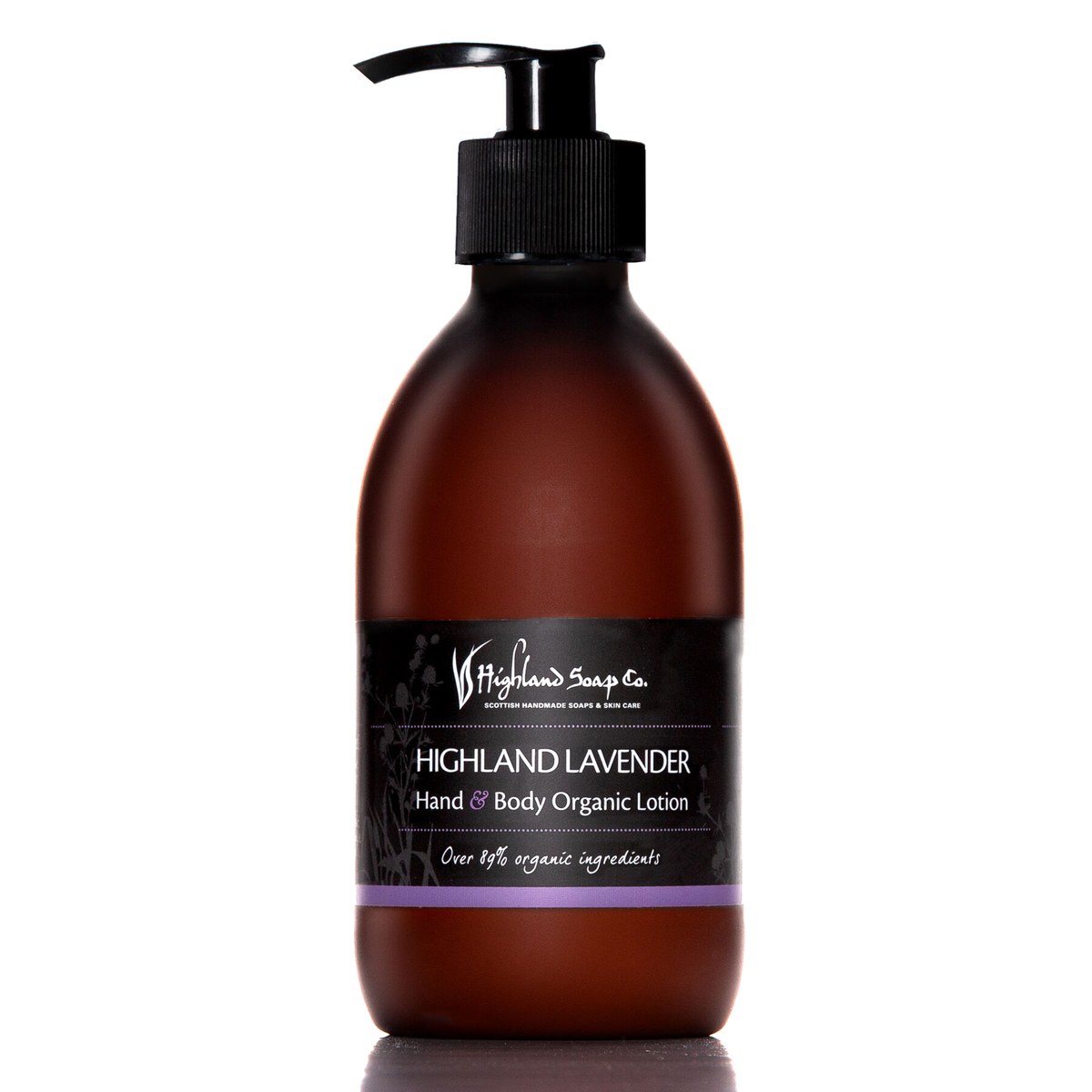 Highland Lavender Hand & Body Lotion – 300 ml van The Highland Soap Company