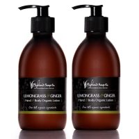 lemongrass-ginger-web-032 Voordeelset 2 Hand & Body Lotion - The Highland Soap Company - 2 x 300 ml